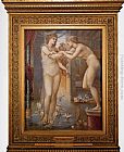 Edward Burne-Jones Pygmalion and the Image III - The Godhead Fires painting
